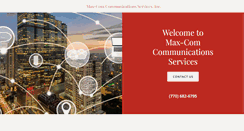 Desktop Screenshot of max-com.biz